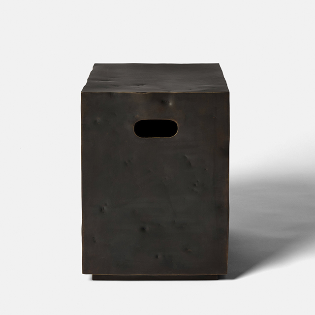 blackened brass apple box - ashley botten design